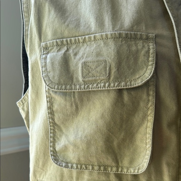 Woolrich Khaki Outdoor Vest Men’s size XS - Picture 3 of 15